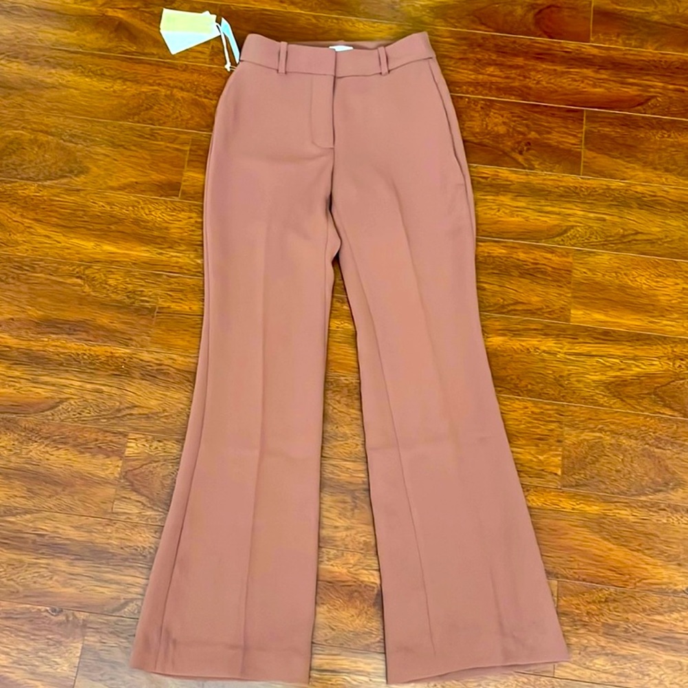 Aritzia Wilfred Cabaret Pants MOCHA SORBET - Picture 2 of 5
